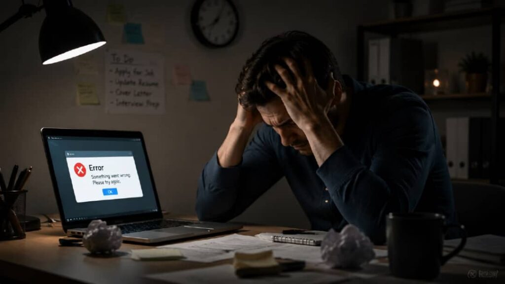 أخطاء شائعة تمنعك من الحصول على وظيفة (تجنبها فورًا)